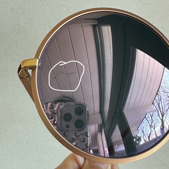 🌺Dolce&Gabbana🌺 Rose Pink Circular Sunglasses - Picture 11 of 12